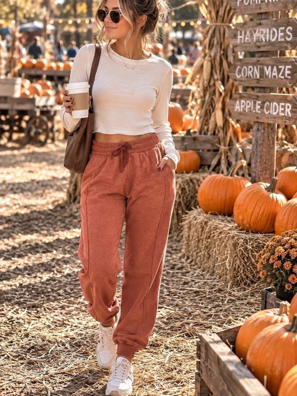 lululemon Steady State Classic-Fit Jogger Burnt Orange Size 4